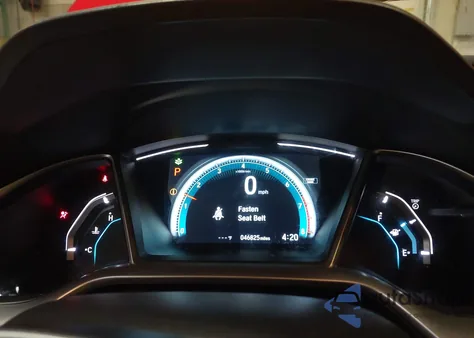 2017 Honda Civic Ex from USA, damaged, VIN 2HGFC2F74HH535634